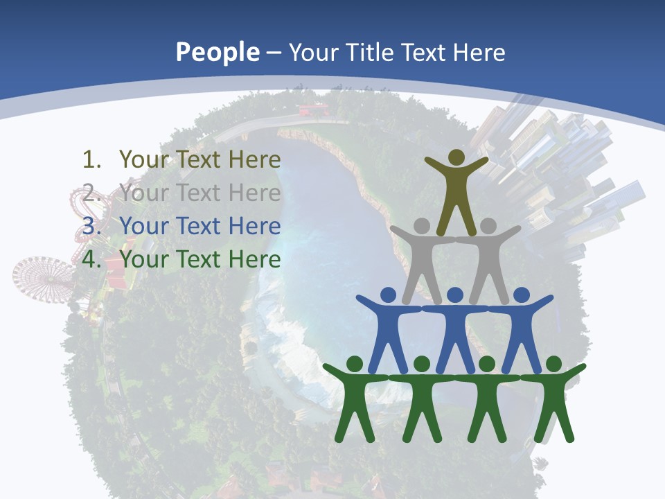 Car Environment Metropolis PowerPoint Template