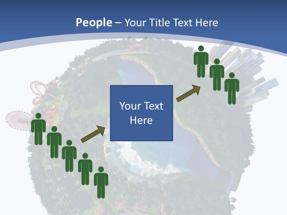 Car Environment Metropolis PowerPoint Template