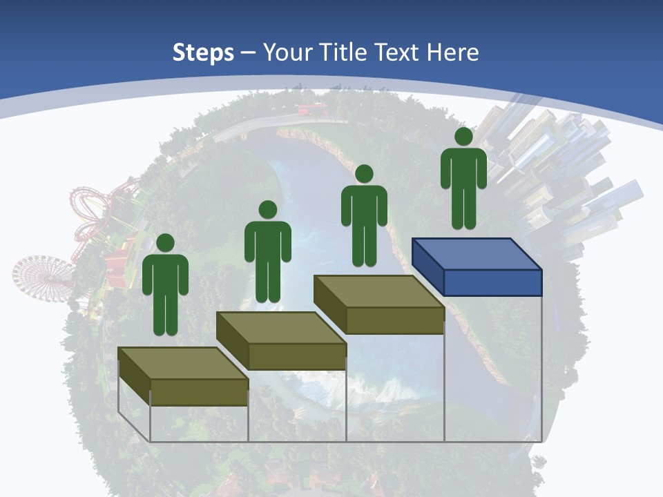 Car Environment Metropolis PowerPoint Template