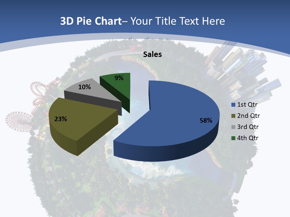 Car Environment Metropolis PowerPoint Template