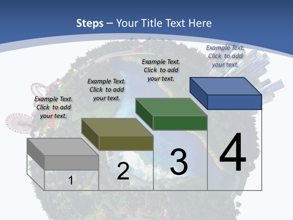 Car Environment Metropolis PowerPoint Template