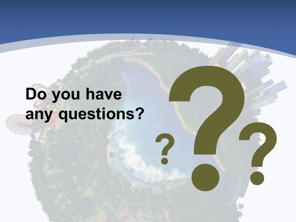 Car Environment Metropolis PowerPoint Template