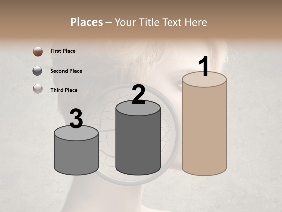 Treatment Crack Portrait PowerPoint Template