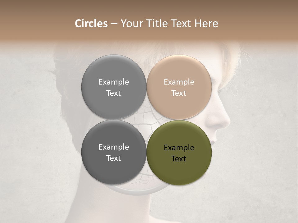 Treatment Crack Portrait PowerPoint Template