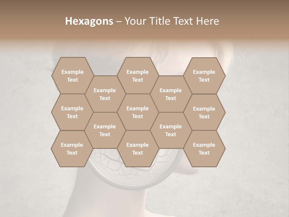 Treatment Crack Portrait PowerPoint Template