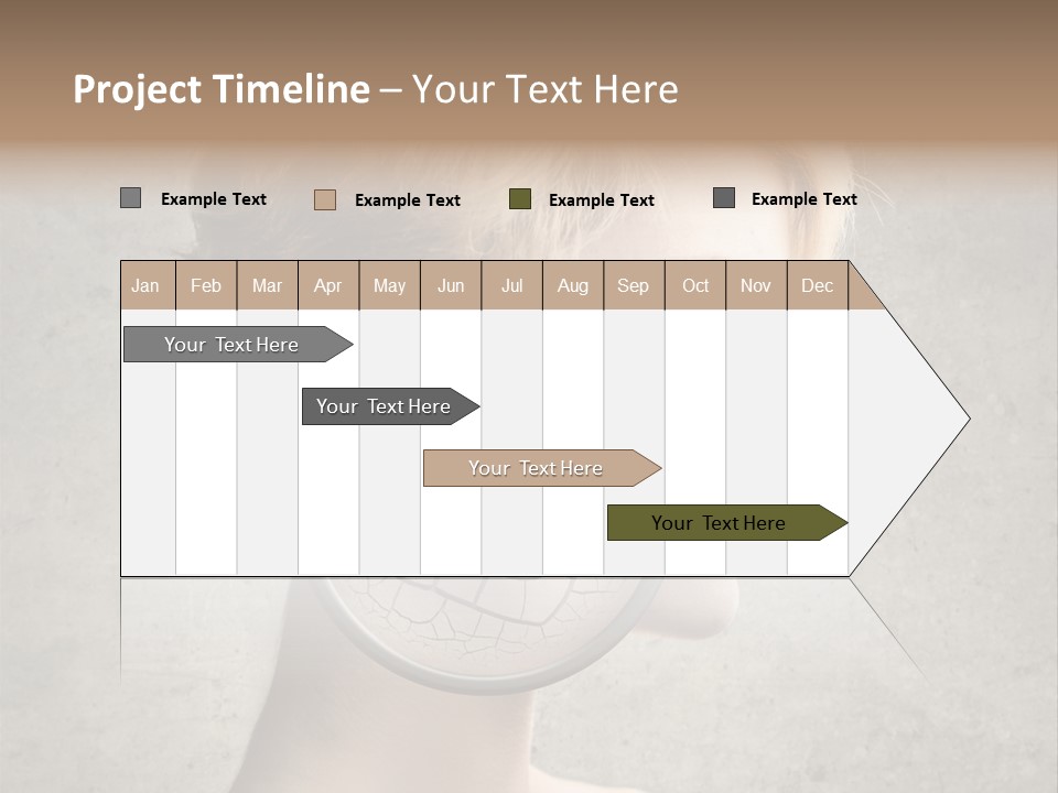 Treatment Crack Portrait PowerPoint Template