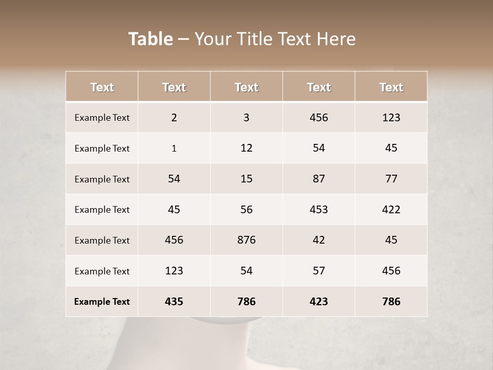 Treatment Crack Portrait PowerPoint Template