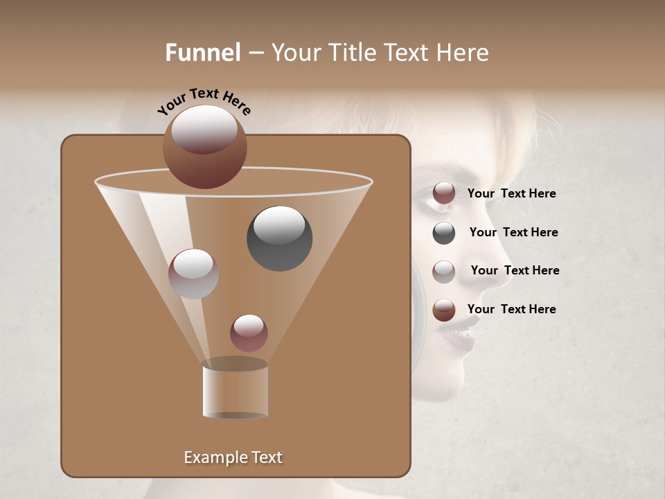 Treatment Crack Portrait PowerPoint Template