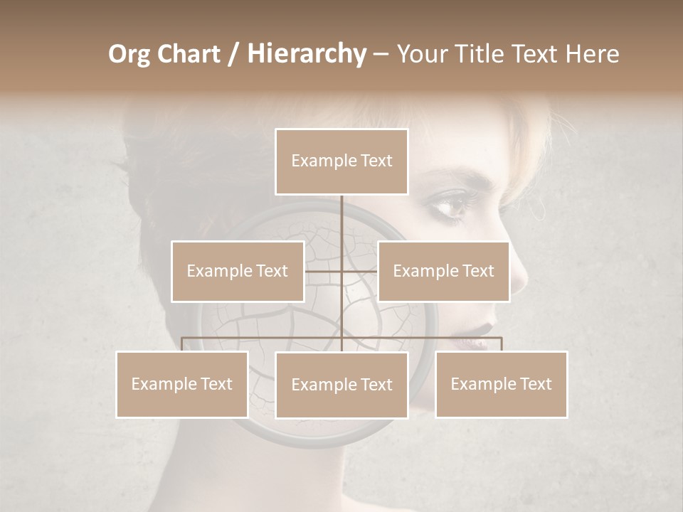 Treatment Crack Portrait PowerPoint Template