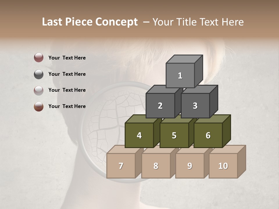 Treatment Crack Portrait PowerPoint Template