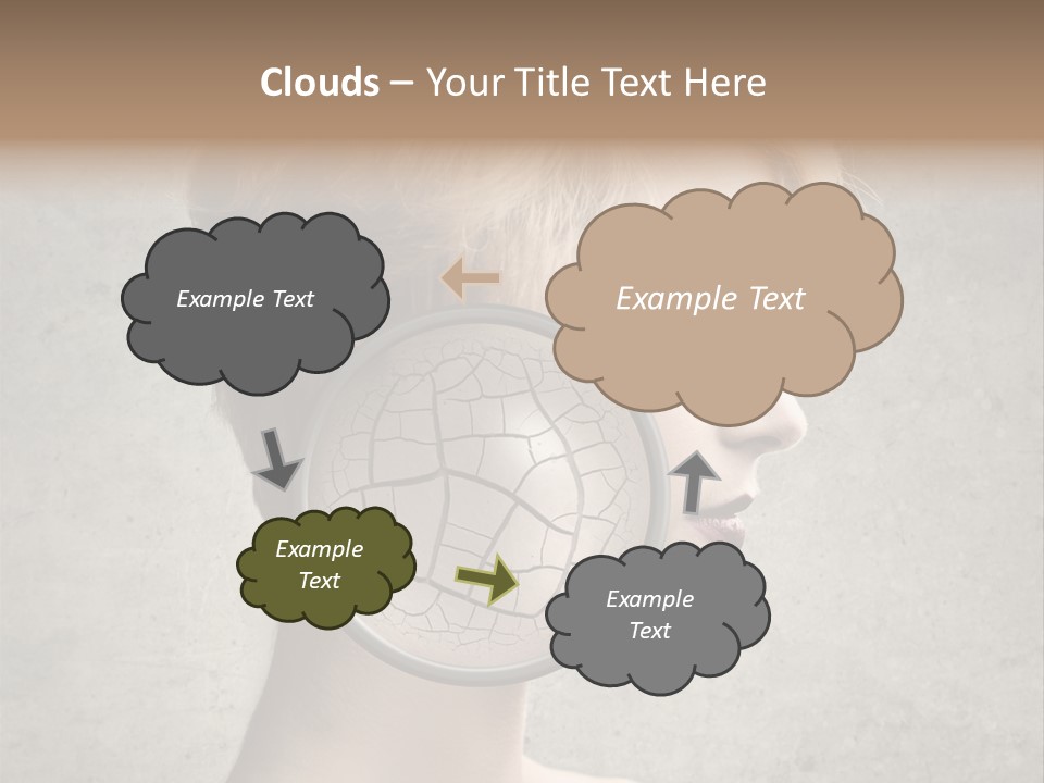 Treatment Crack Portrait PowerPoint Template