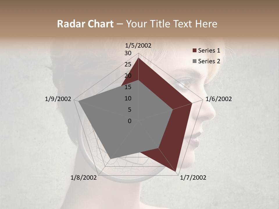 Treatment Crack Portrait PowerPoint Template