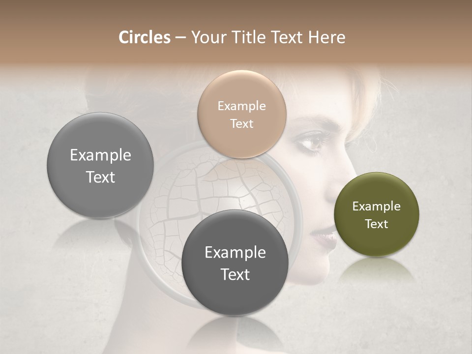 Treatment Crack Portrait PowerPoint Template