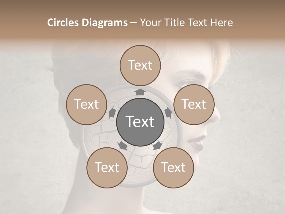 Treatment Crack Portrait PowerPoint Template