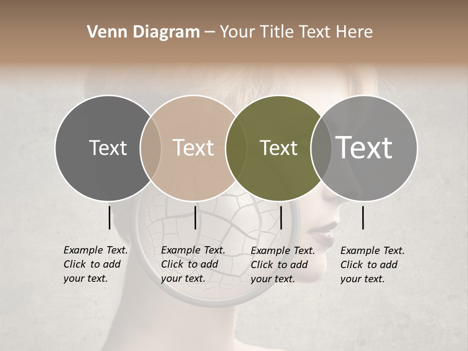 Treatment Crack Portrait PowerPoint Template