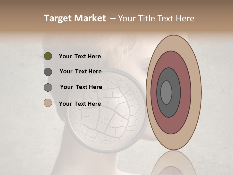 Treatment Crack Portrait PowerPoint Template