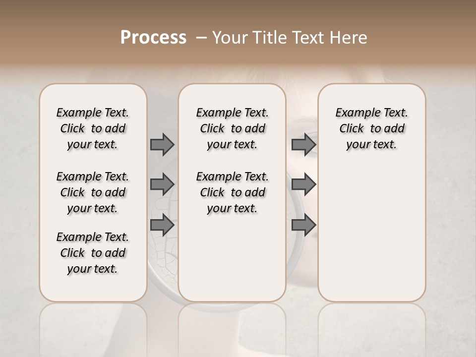 Treatment Crack Portrait PowerPoint Template