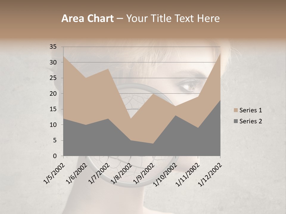 Treatment Crack Portrait PowerPoint Template