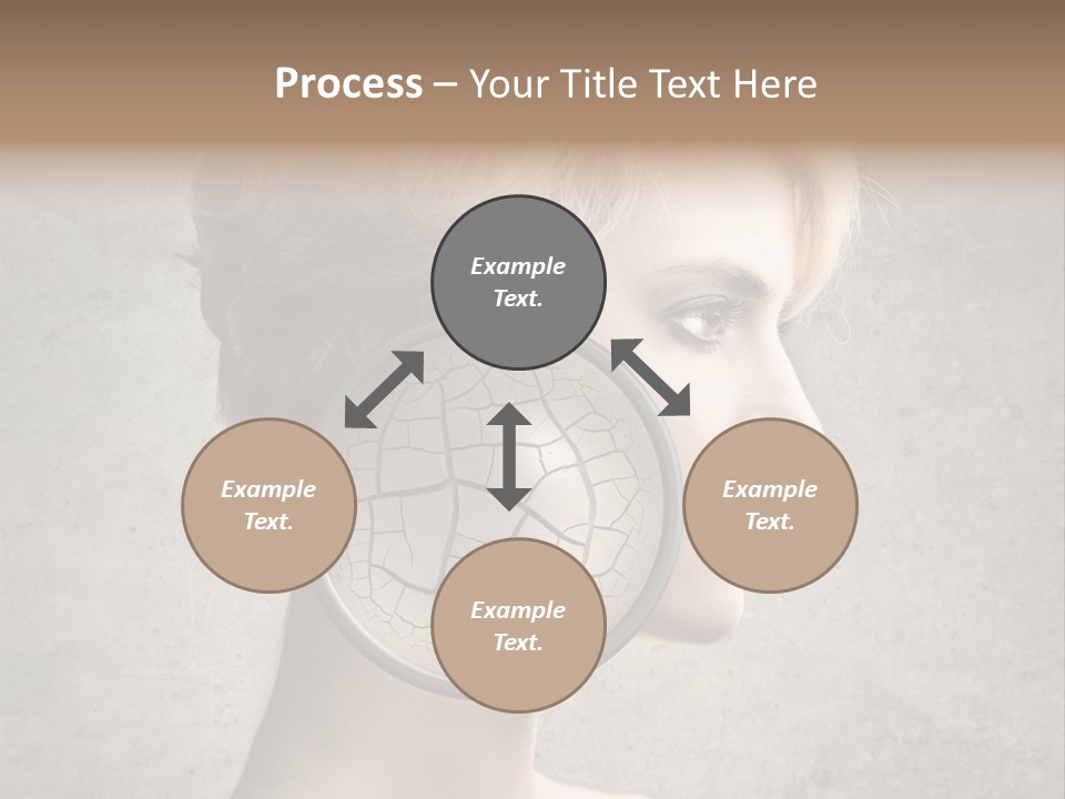 Treatment Crack Portrait PowerPoint Template