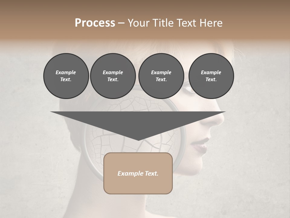 Treatment Crack Portrait PowerPoint Template