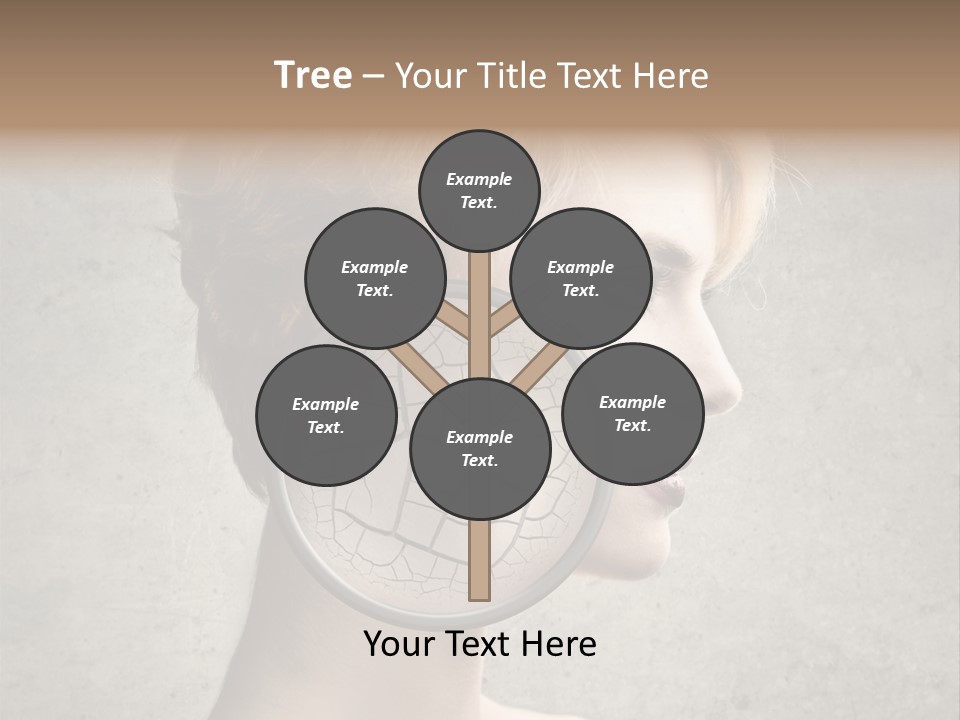 Treatment Crack Portrait PowerPoint Template