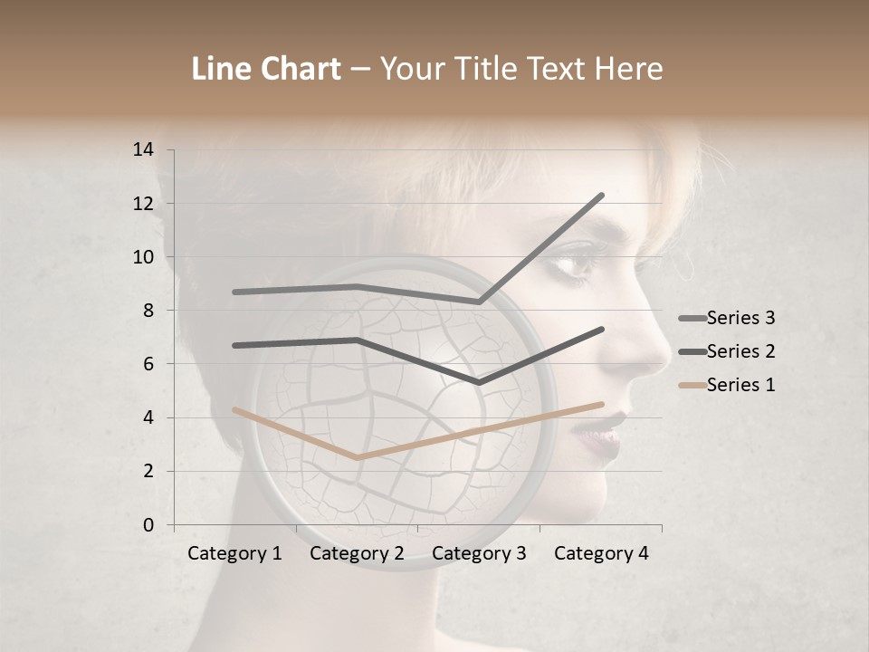 Treatment Crack Portrait PowerPoint Template