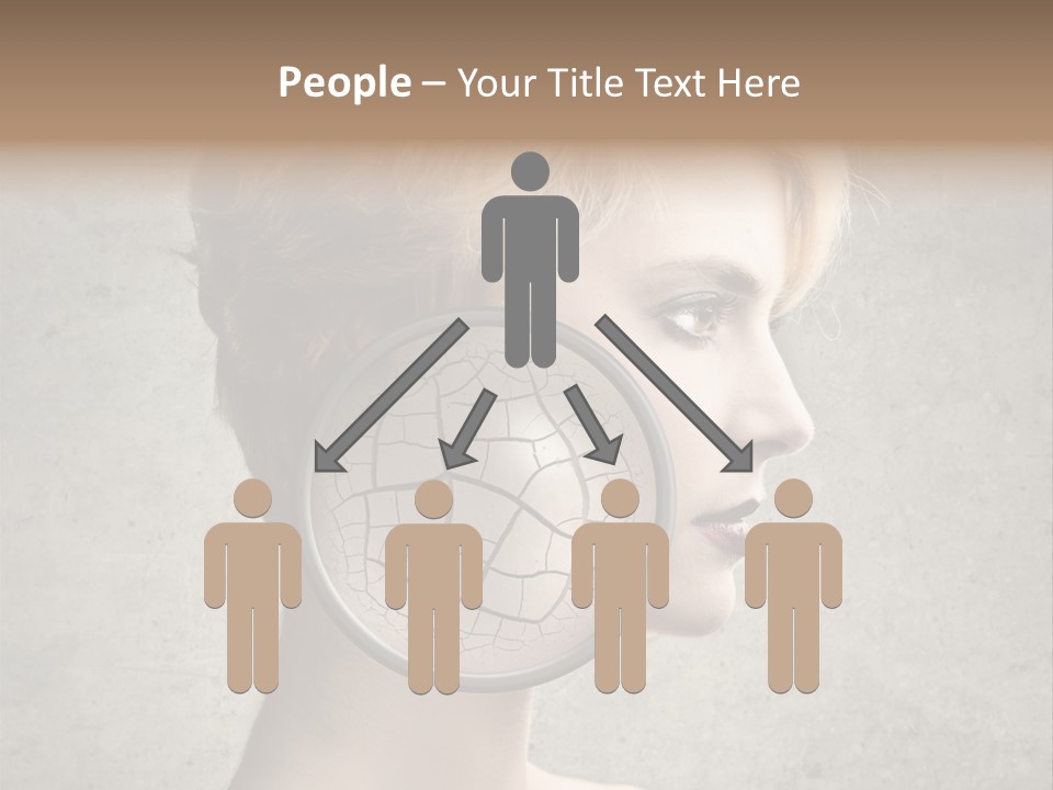 Treatment Crack Portrait PowerPoint Template