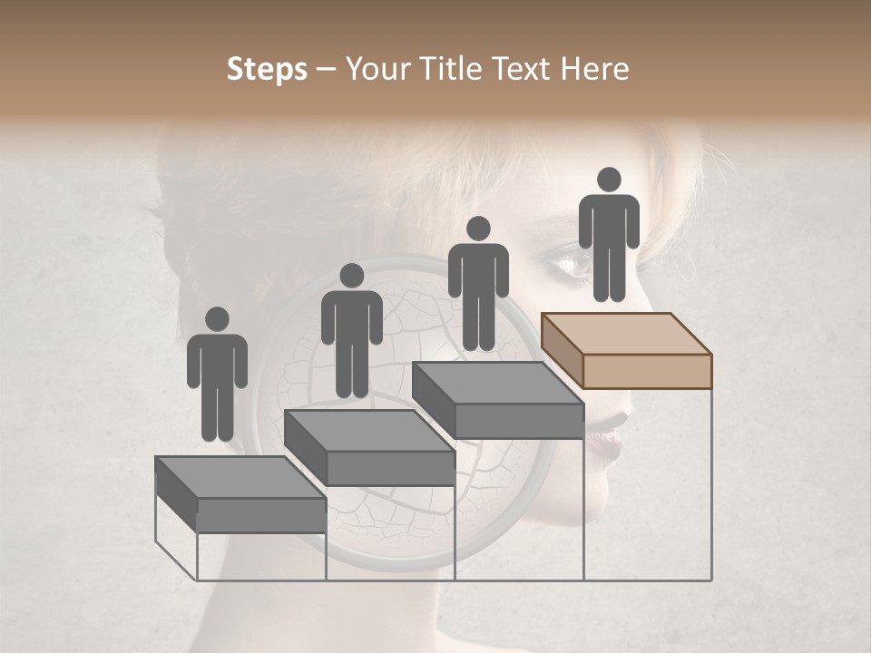 Treatment Crack Portrait PowerPoint Template