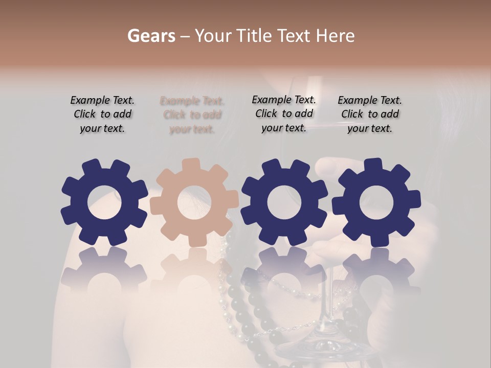 Celebration Young Beautiful PowerPoint Template