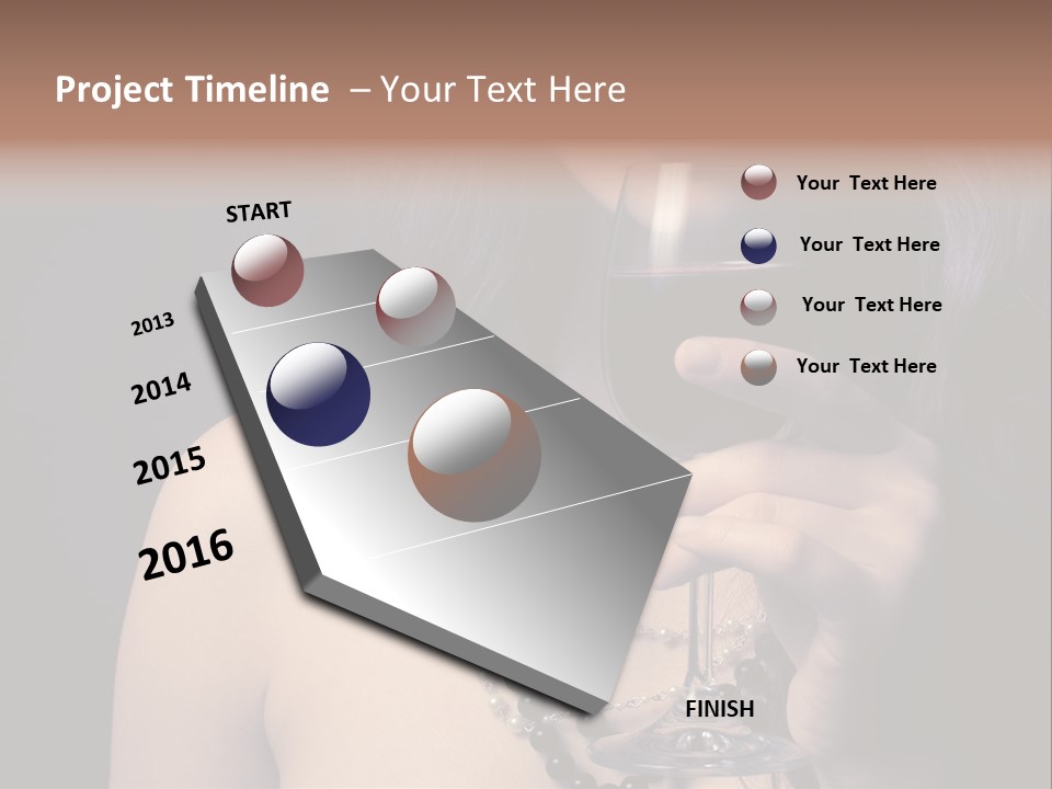 Celebration Young Beautiful PowerPoint Template