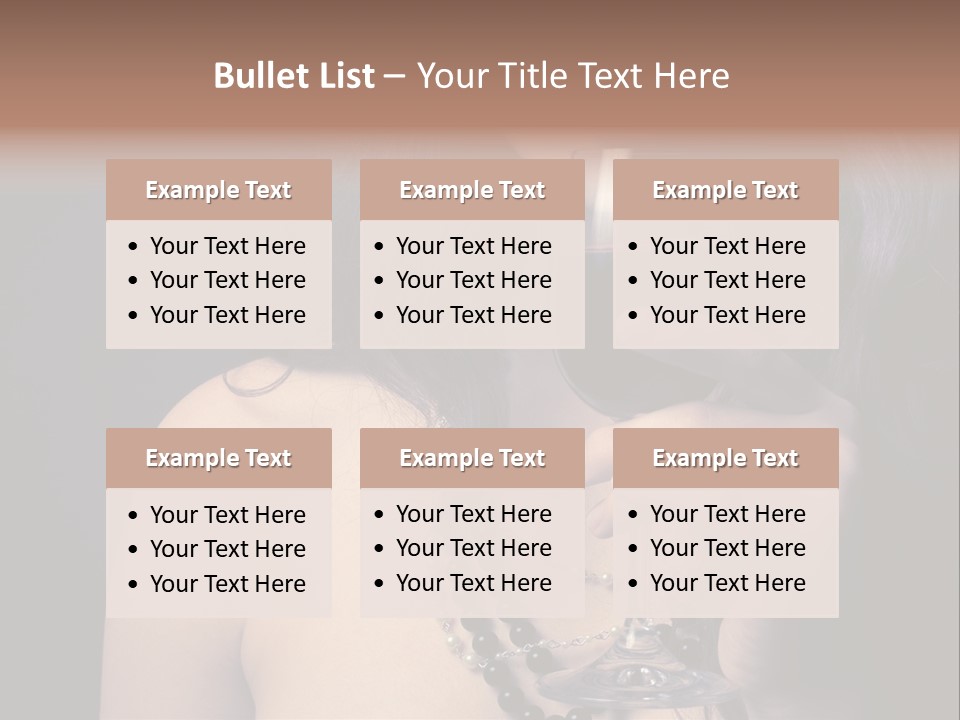 Celebration Young Beautiful PowerPoint Template