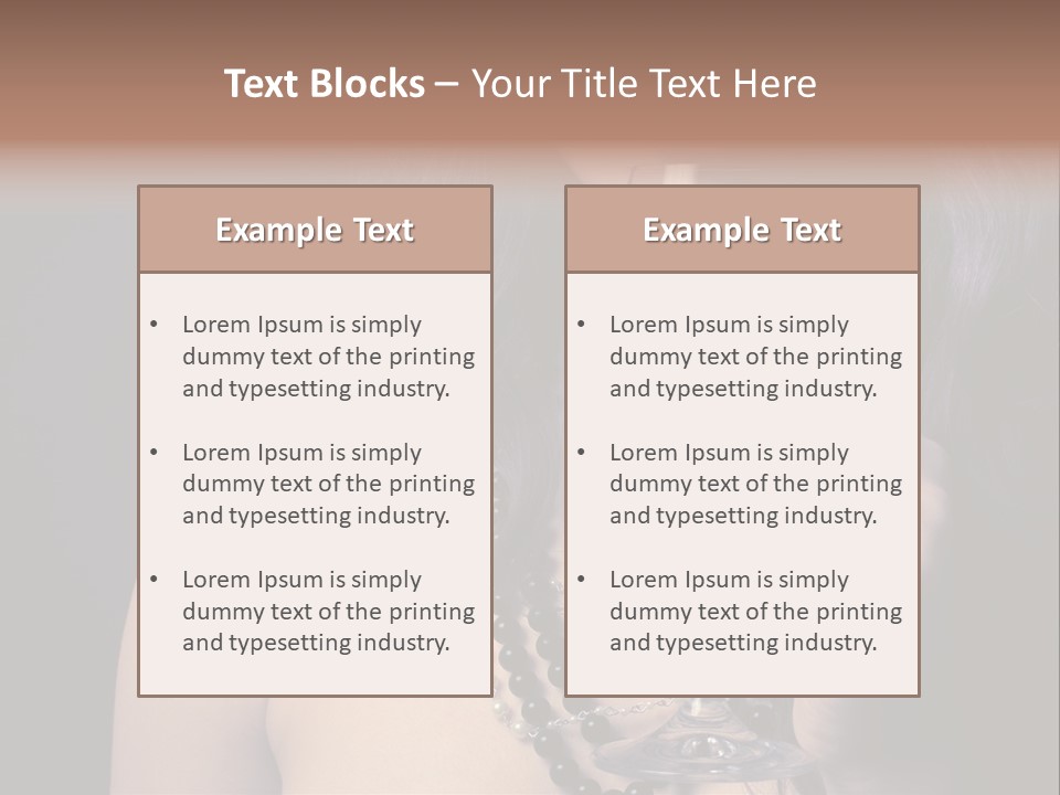 Celebration Young Beautiful PowerPoint Template