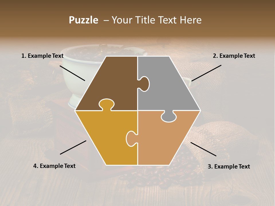 Dark Aroma Art PowerPoint Template