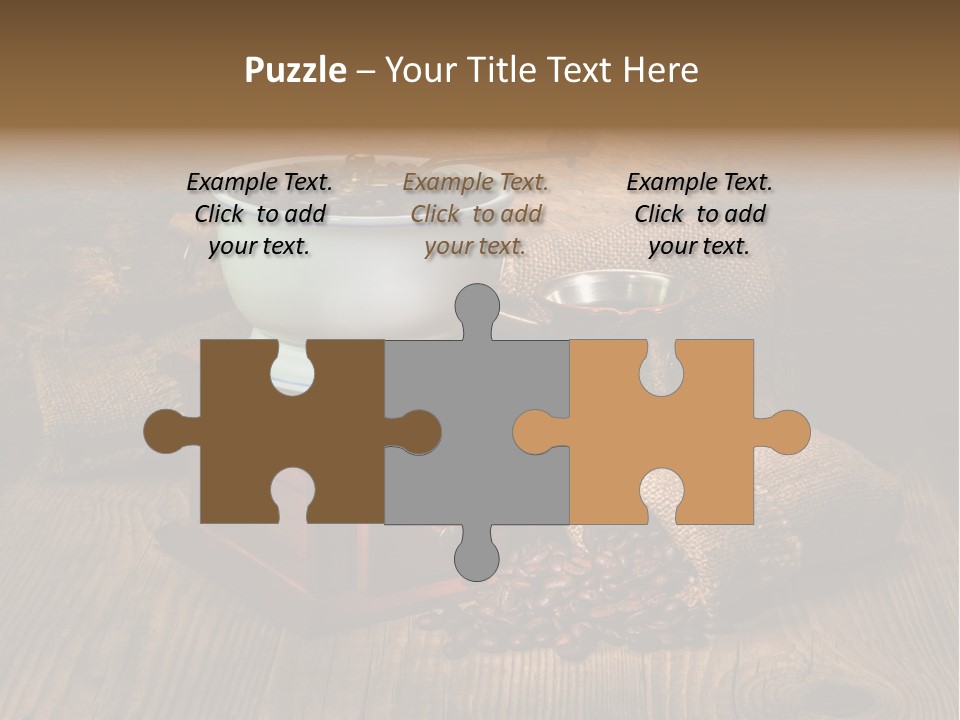 Dark Aroma Art PowerPoint Template