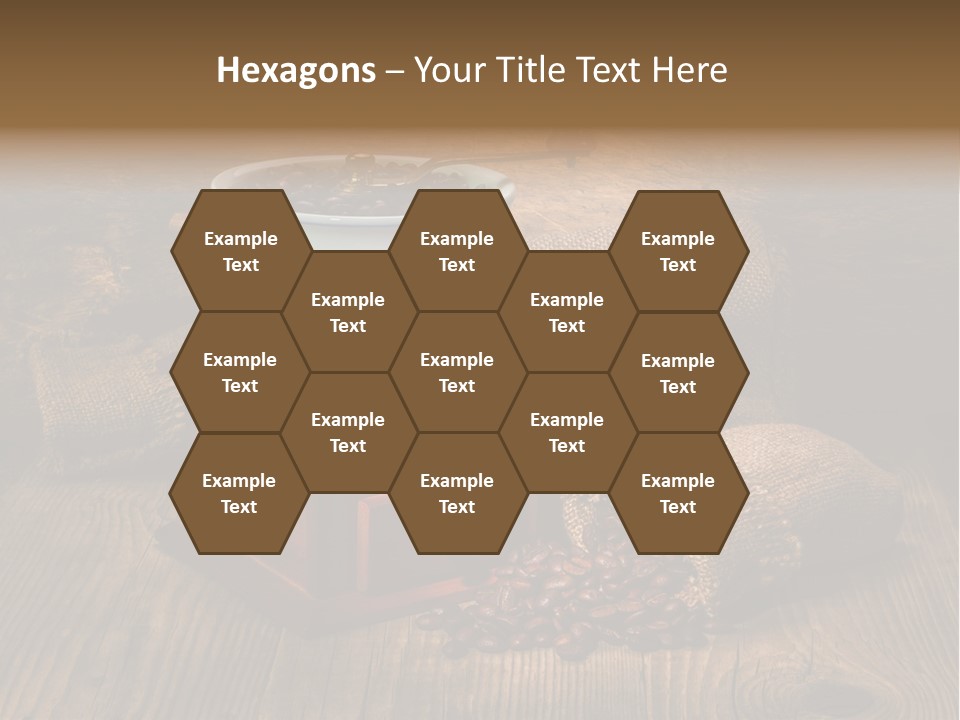 Dark Aroma Art PowerPoint Template