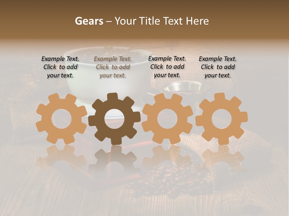 Dark Aroma Art PowerPoint Template