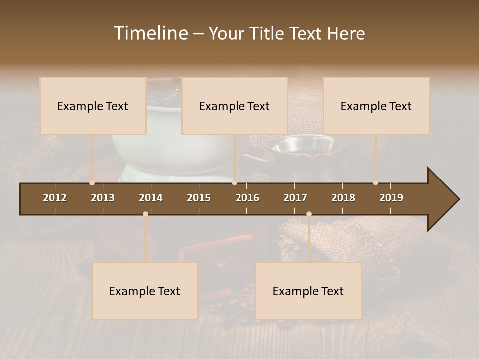 Dark Aroma Art PowerPoint Template