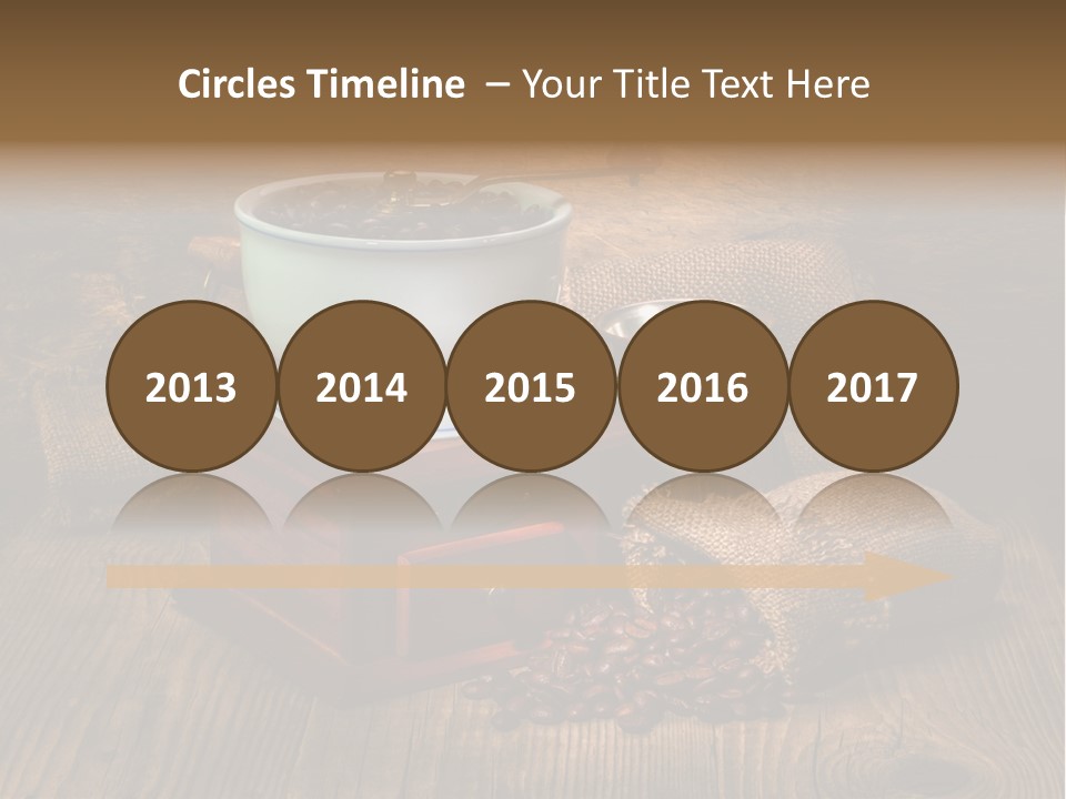 Dark Aroma Art PowerPoint Template