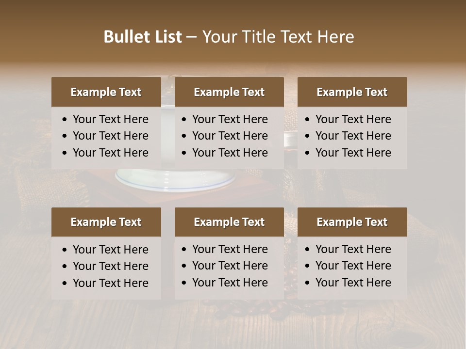 Dark Aroma Art PowerPoint Template