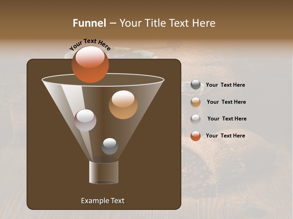 Dark Aroma Art PowerPoint Template
