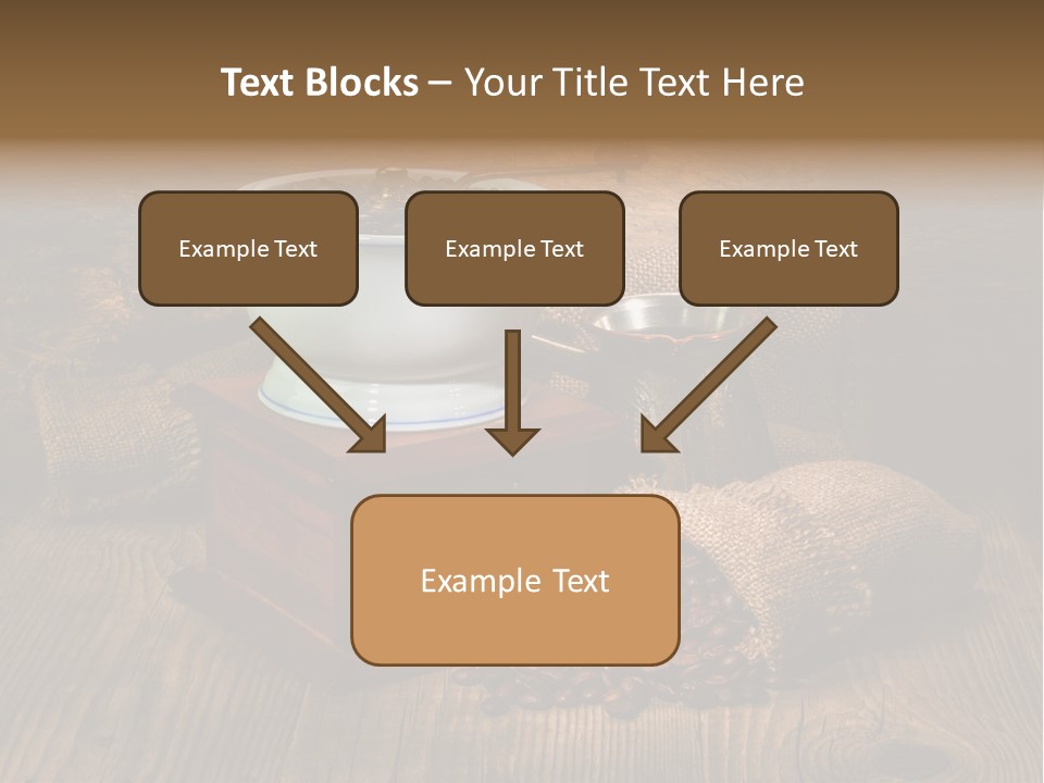 Dark Aroma Art PowerPoint Template