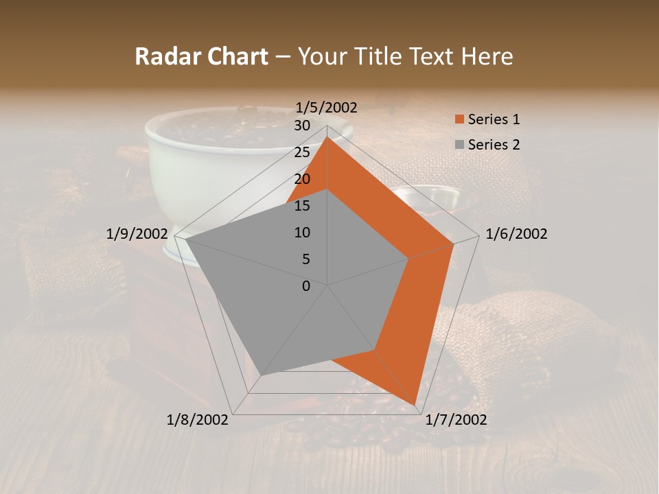 Dark Aroma Art PowerPoint Template