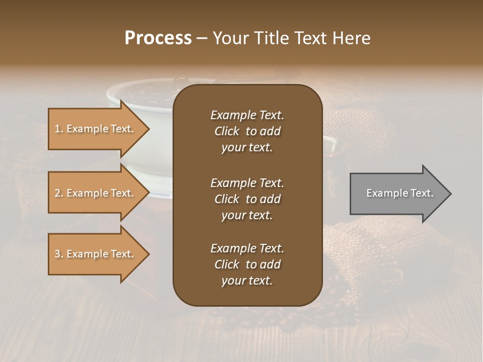 Dark Aroma Art PowerPoint Template