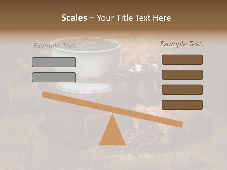 Dark Aroma Art PowerPoint Template