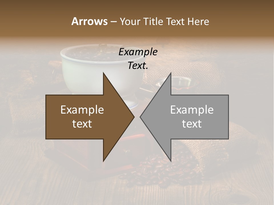 Dark Aroma Art PowerPoint Template