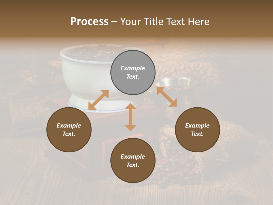 Dark Aroma Art PowerPoint Template