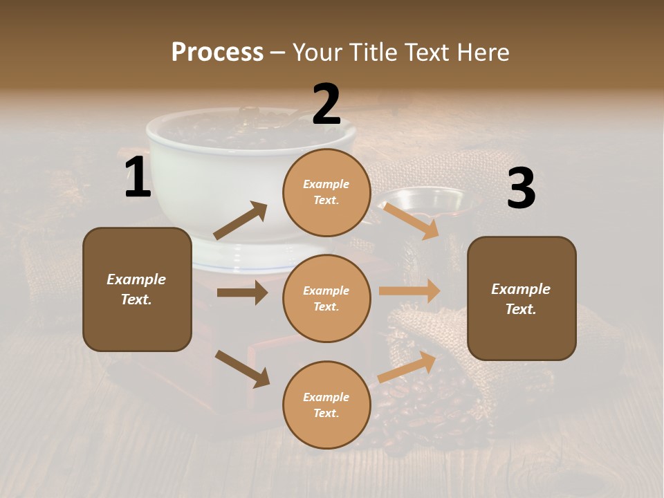 Dark Aroma Art PowerPoint Template