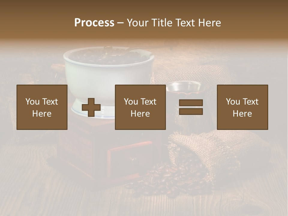 Dark Aroma Art PowerPoint Template