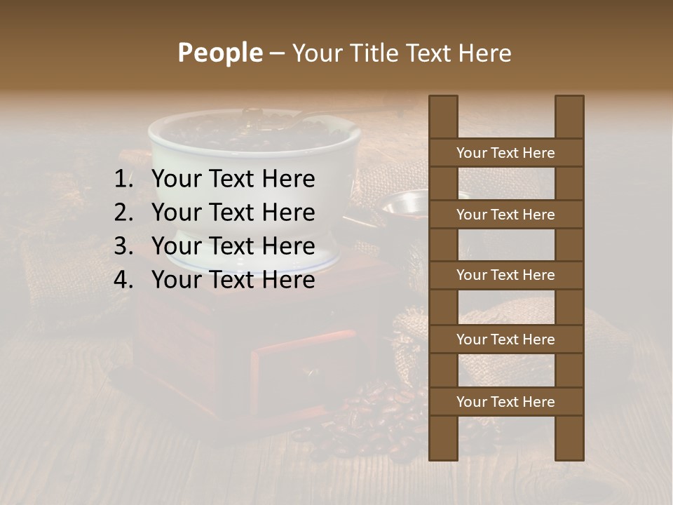 Dark Aroma Art PowerPoint Template