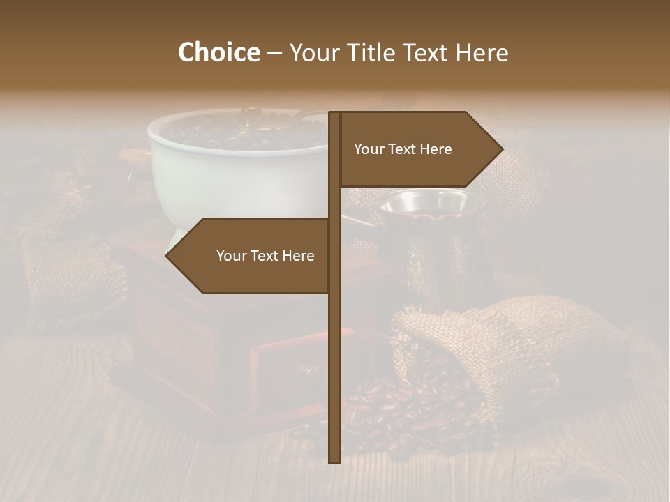 Dark Aroma Art PowerPoint Template